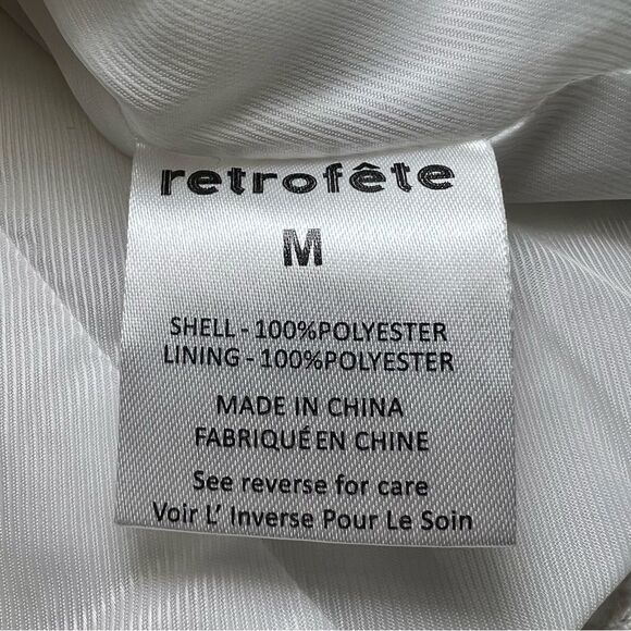 Retrofete Medina Skirt in White - Picture 6 of 7